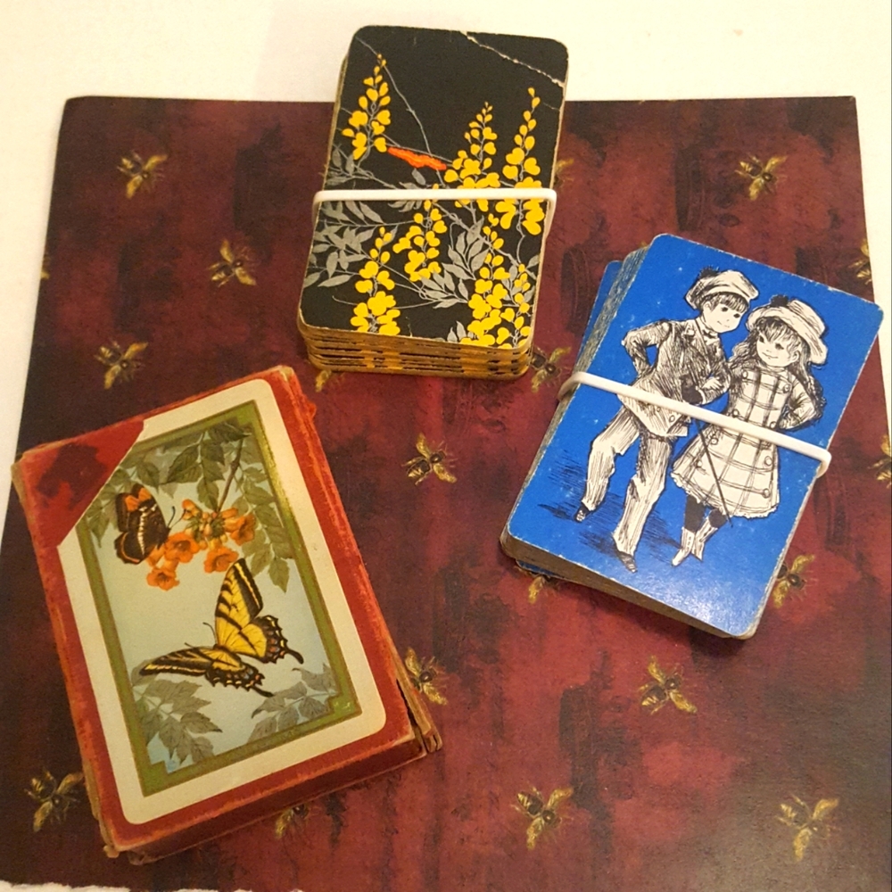 Vintage Playing Cards 3 Complete Sets